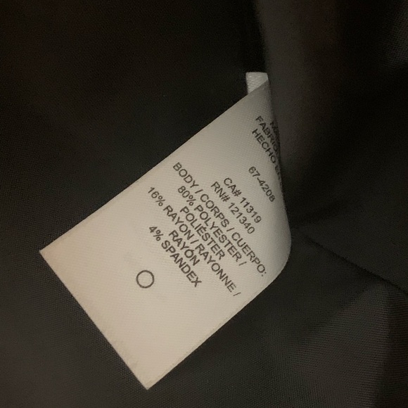 Dynamite Black Blazer With Gold Studs on Shoulders - Picture 6 of 8